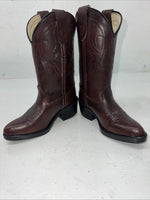 New Children’s Brown Texas Cowboy Boots. 9 D 24-40
