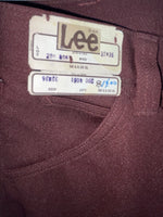 New Vintage Red Lee Polyester Pants #2004061 ZZ-22