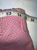 New Vintage Red Checkered Dickson Jenkins Polyester Pants #534 VV-72