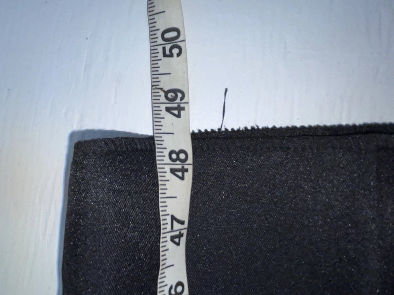 New Vintage Black Circle S Polyester Pants #CP4793 OO-35