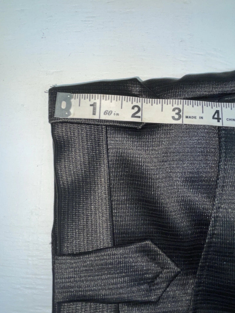 New Vintage Black Circle S Polyester Pants #CP5091 XX-69