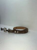 New Brown Genuine Leather Nocona 30” Belt #151120230 Z-56