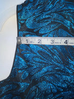 New Kids Blue 1849 Authentic Ranchwear Cut Off Zip Up Vest M #77872 3B-67