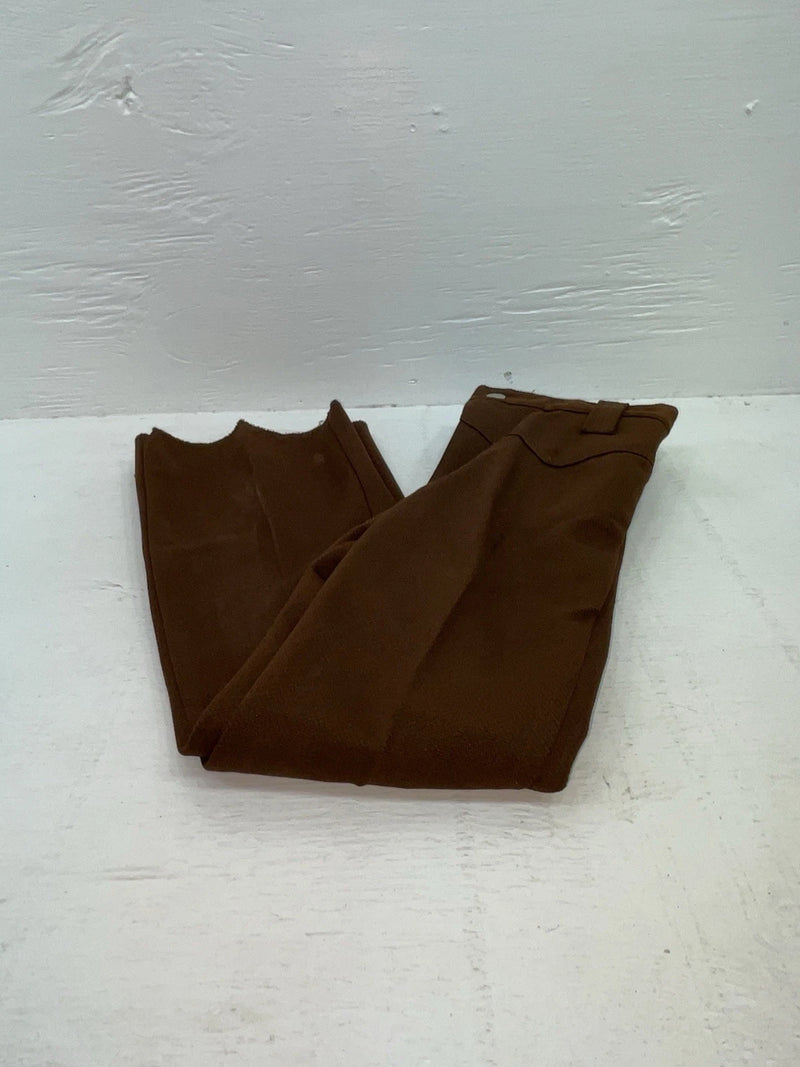 New Vintage Brown Polyester Pants #845003 XX-20