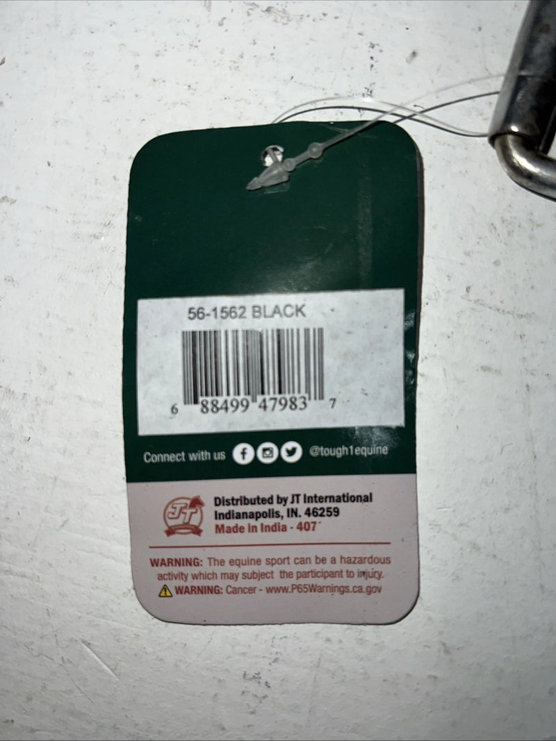 New Tough 1 Black Leather Flank Back Cinch. #56-1562 S-52