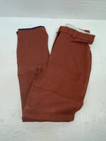 New Vintage Orange J T International Polyester Pants #23141 SS-86