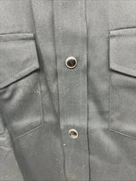 New Kids Western Express Black Long Sleeve Button Up Medium YY-89