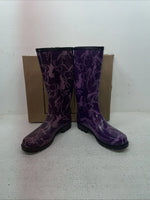 New Kids Purple Smoky Mountain Rubber Boots. 6761 7 M. 22-118
