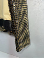 New Women’s 1849 Authentic Ranchwear Gold Cow Shirt And Vest 3X UU-6