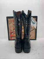 New Men’s Black Texas Brand Cowboy Boots. 1250 10 E E. 7-27