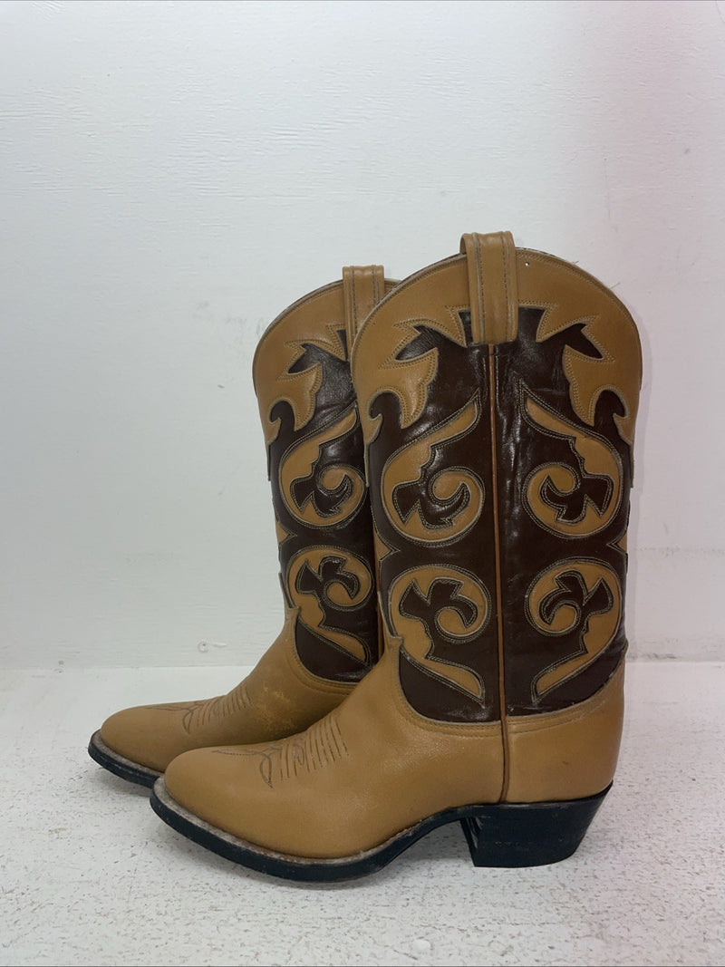 New Men’s Brown Tony Lama Cowboy Boots. 260 4. 2-65