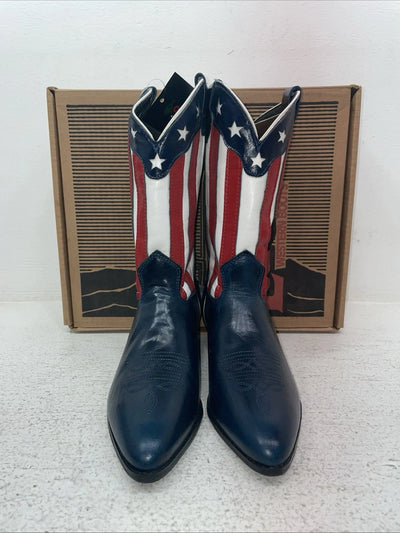 New Youth Flag Laredo Cowboy Boots. 1644 4 M. 22-88