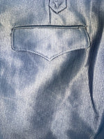 New Vintage Blue Circle S Polyester Pants #CP5091 OO-23