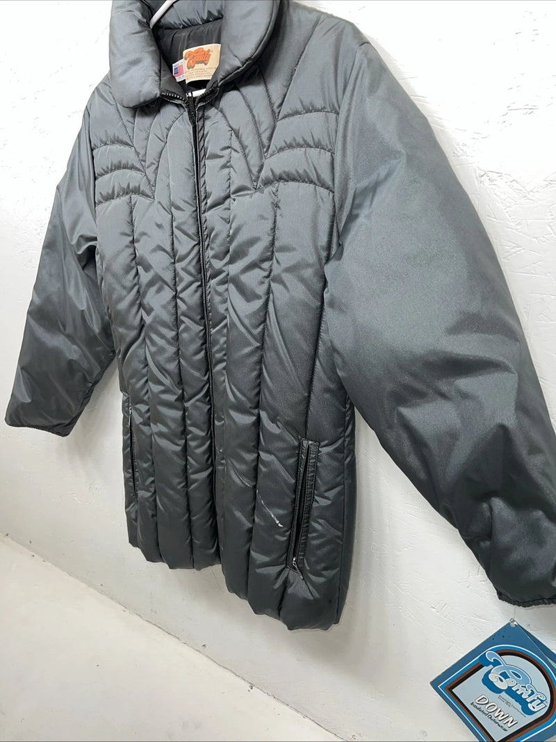 New Women’s Gray Comfy Puffer Jacket 12 #5733 HH-600