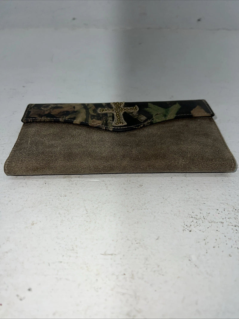 New Mossy Oak Camouflage Cross Womens Wallet #5136488 P-505
