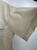 New Men’s H Bar C Tan Western Short Sleeve Pearl Snap 16.5 Large V-14