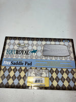 New Tough 1 Equiroyal White Shock Absorber Flex Saddle Pad #30-960 KK-603
