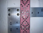 New Pink Genuine Leather Nocona Silver Bling XXL Belt #N3431630 NN-115
