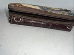 New Congress Leather Fabric Tooled Wallet #100555 P-501