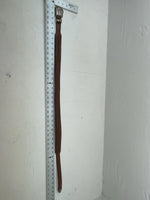 New Brown Genuine Leather Weaved 34” Belt #6520 JJ-67