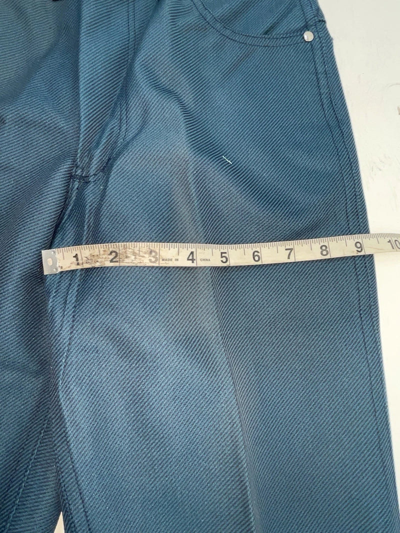 New Vintage Blue Miller Polyester Pants #2624 SS-39