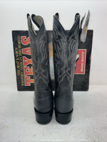 New Men’s Gray Texas Brand Cowboy Boots. 7802 9 D. 4-103