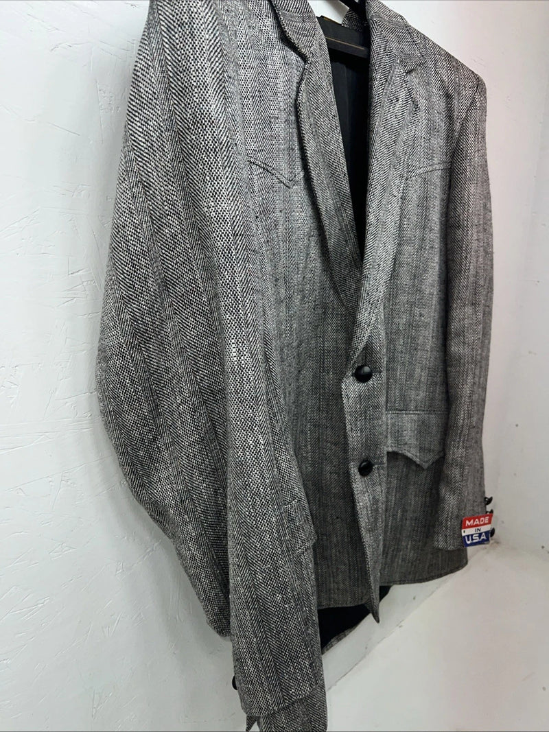 New Men’s Pioneer Wear Grey Suit Jacket 42 #12501 Y-603