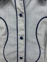 New Boys Dickson Jenkins Blue Long Sleeve Button Up Size 16 DD-84