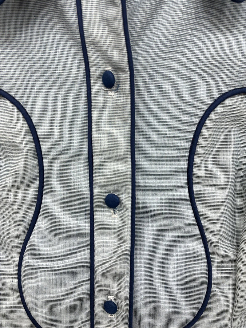 New Boys Dickson Jenkins Blue Long Sleeve Button Up Size 16 DD-84