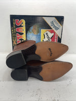 New Men’s Brown Texas Brand Cowboy Boots. 7864 11 D. 8-98