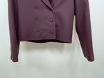 New Women’s Purple Cowboys Long Sleev Button Up Shirt S 3B-117
