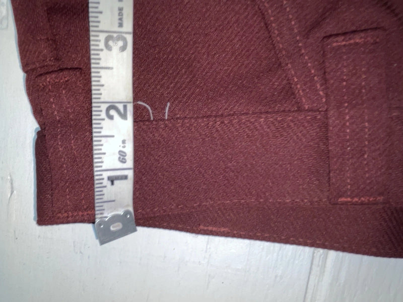 New Vintage Red Lee Polyester Pants #2004061 ZZ-68