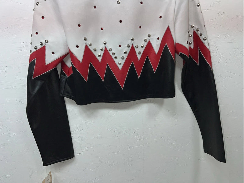 New Women’s 1849 Authentic Ranchwear White Short Western Show Jacket XS UU-69