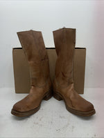 New Men’s Brown Bronco Cowboy Boots. M 48 10.5 10 1/2 D. 7-95