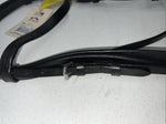 New Silver Fox Black Full Weymouth Show Bridle #20-05677-2-0 BB-36 