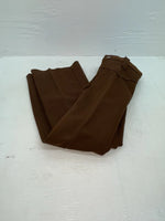 New Vintage Brown Polyester Pants #8450080 SS-102￼
