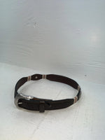New Brown Genuine Leather Nocona Tooled And Pendent 24” Belt #N4414202 NN-76