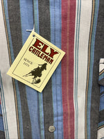 New Men’s ELY Cattleman Multiple Color Short Sleeve Pearl Snap 3XL E-25