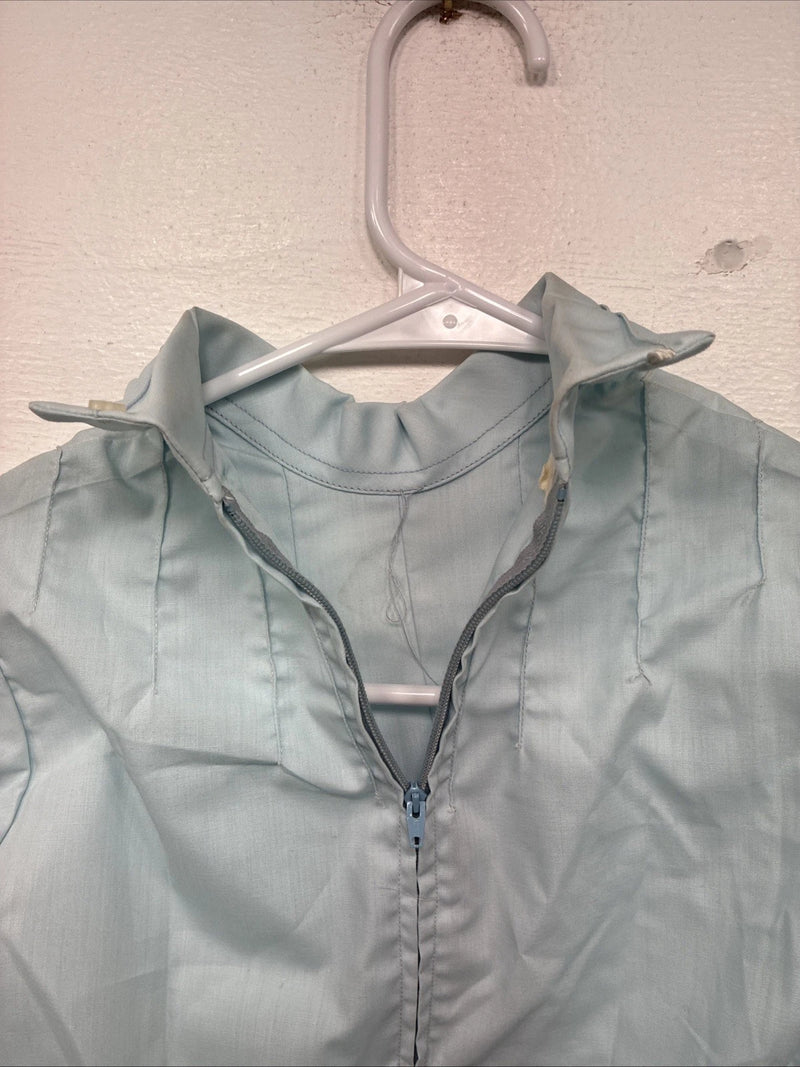 New Kids Blue Long Sleeve Half Zip Size 8 Shirt YY-12