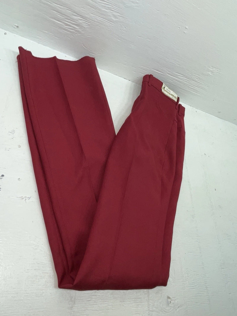 New Vintage Red Dickson Jenkins Polyester Pants #5534 3A-45