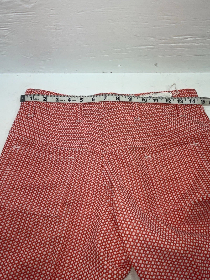 New Vintage Red Polka Dot Panhandle Slim Polyester Pants #8022 XX-59