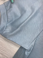 New Men’s Panhandle Slim Blue Short Sleeve Polo Medium B-93
