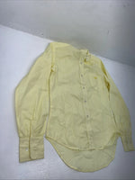 New Women’s Yellow Mustang Long Sleeve Button Up English Riding Shirt. 32 G-25