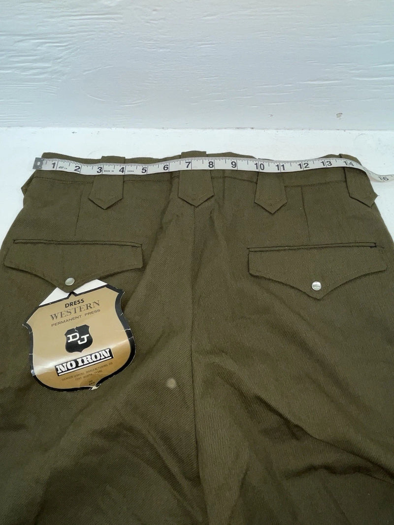 New Vintage Green Dickson Jenkins Polyester Pants #2200 3A-115