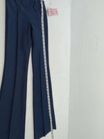 New Vintage Blue Western Heritage Polyester Pants #G31 3A-98