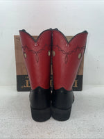 New Youth Red Dan Post Cowboy Boots. C 3126 5. 2-120