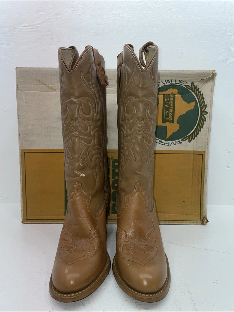 New Women’s Brown Texas Brand Cowboy Boots. 4911 8 M. 16-34