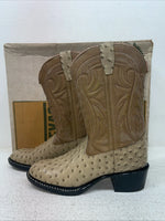 New Youth Brown Texas Brand Cowboy Boots. 2488 4.5 4 1/2 D. 24-137