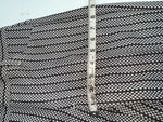 New Vintage Black And White Checkered Panhandle Slim Polyester Pants #8042 SS-71