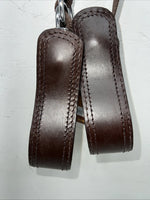 New Tough 1 Nylon Leather Kids Slip In Stirrups #72-9985 FF-7